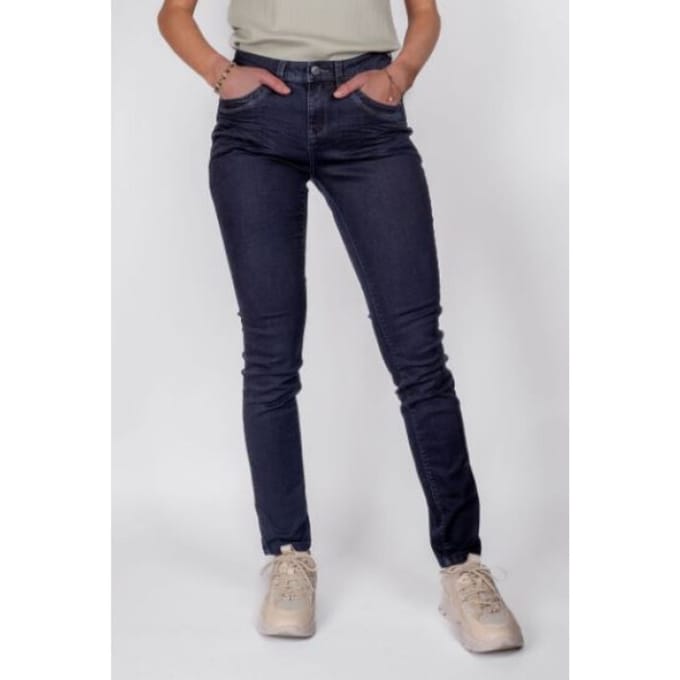 Jimmy Deepblue Red Button jeans maat 40 lengte 30