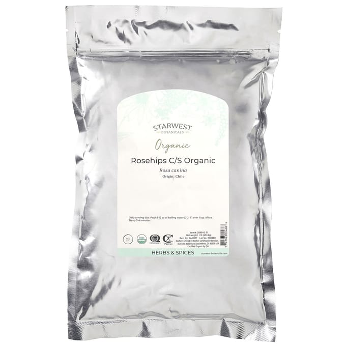 Biologische Rozenbottel C/S, 453.6G(1 pond) brown