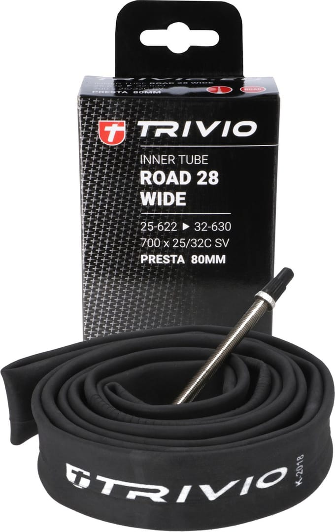 Binnenband racefiets 700X25/32C SV 80MM lang PRESTA ventiel