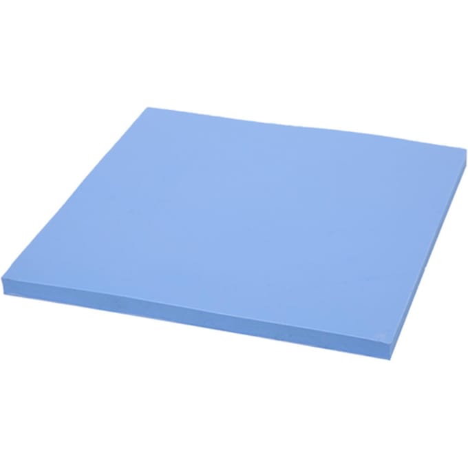 Pâte Thermique en Silicone CPU GPU Dissipation Chaleur Feuille 100x100x5mm 1.5w  m k gray