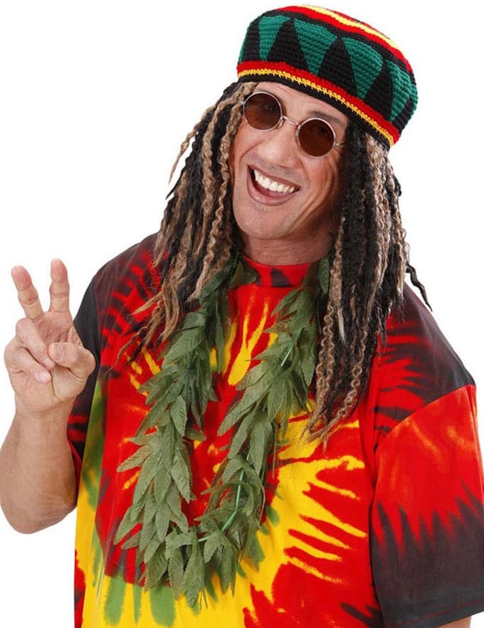 Bloemenslinger Rasta Marihuana blad