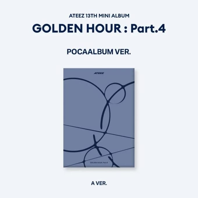 ATEEZ - [GOUDEN UUR : DEEL.4] 13e Mini Album POCAALBUM Ver.A