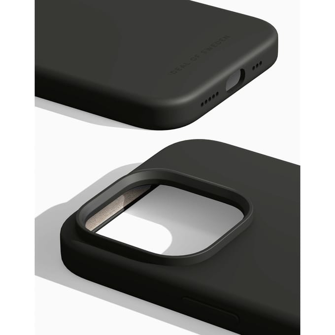 iDeal of Sweden Silicone Case geschikt voor Apple iPhone 14 Pro - Zwart
