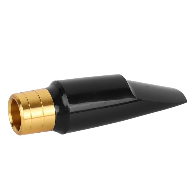 Tête de saxophone détachable ABS et métal Tête de saxophone ténor Bec portable de remplacement black