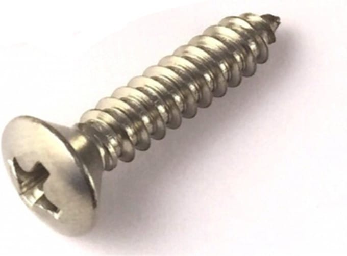 Zelftappers RVS 3.5 x 16 mm met Lenskop | 200 Stuks