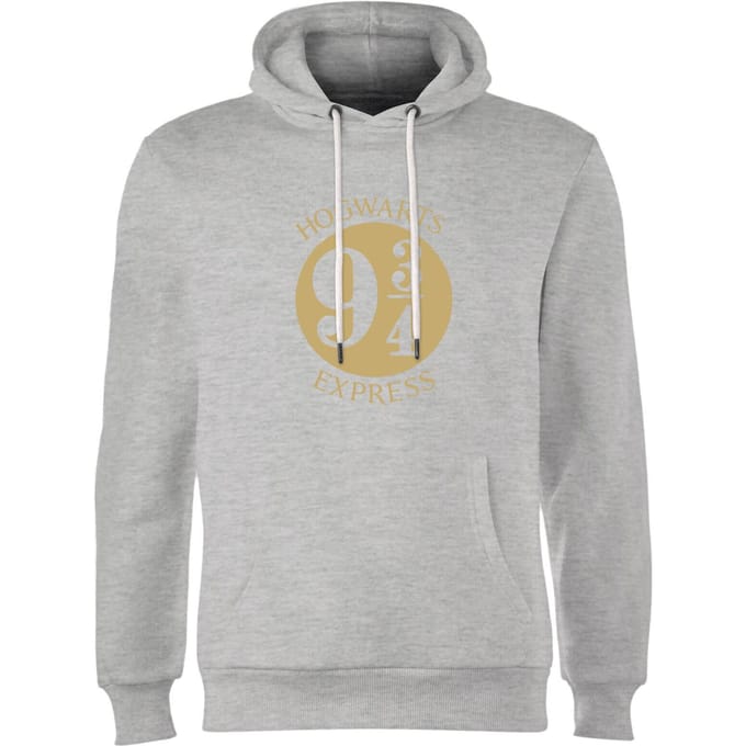 Harry Potter Platform Hoodie - Grey - S
