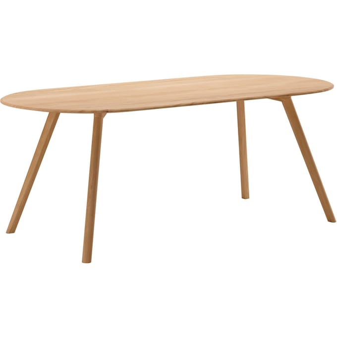 Objekte unserer Tage MEYER tafel afgerond - eik mat - Large (200 x 92 cm)