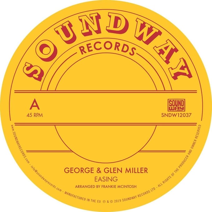 George & Glen Miller - Easing (12" Vinyl Single) (Remastered)