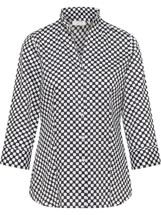 Blouse 3/4-mouwen Van Eterna zwart