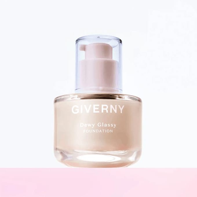 [GIVERNY] Dewy Glassy Foundation (7 Colors) SPF 38 PA++ 30ml 23NW Medium Beige