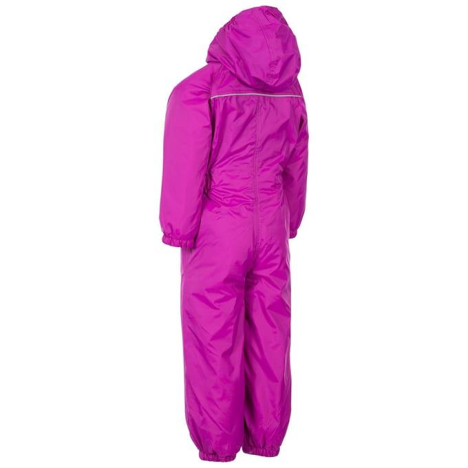 Trespass Baby's knop Regenpak (Paarse Orchidee)