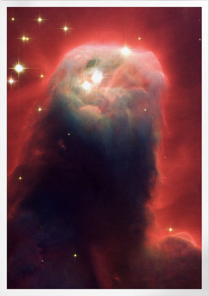 Ghostly Cone Nebula | Space, Astronomie & Ruimtevaart Poster | B2: 50x70 cm