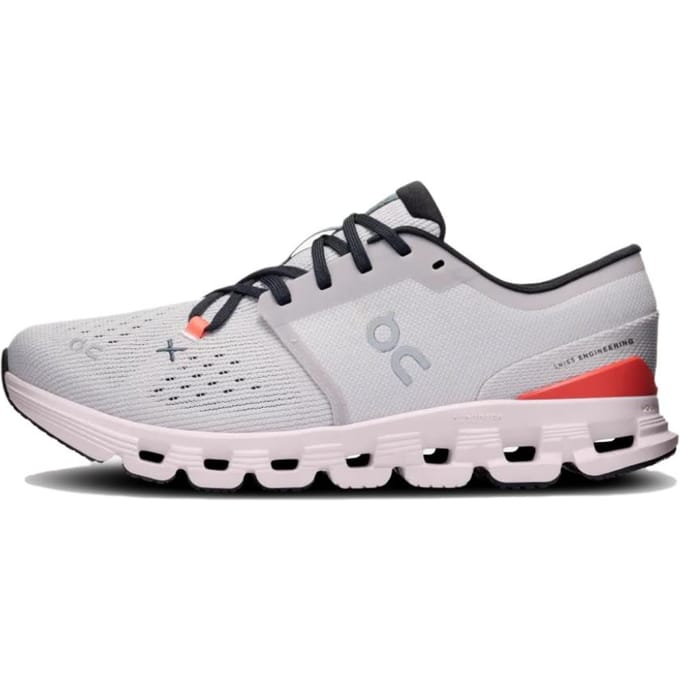 ON Cloud X 4 Silver Flame Dames Sneakers Grijs 3WE30072905 36 white