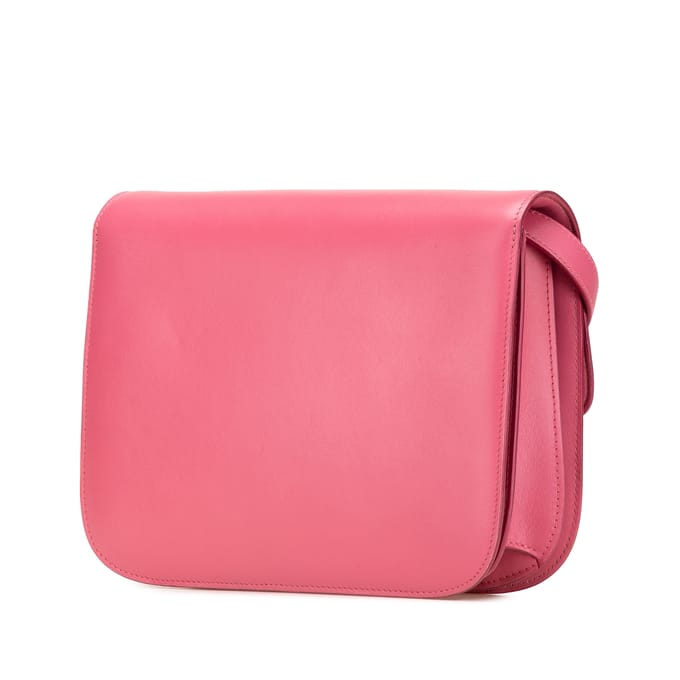 Celine Roze Leren Schoudertas