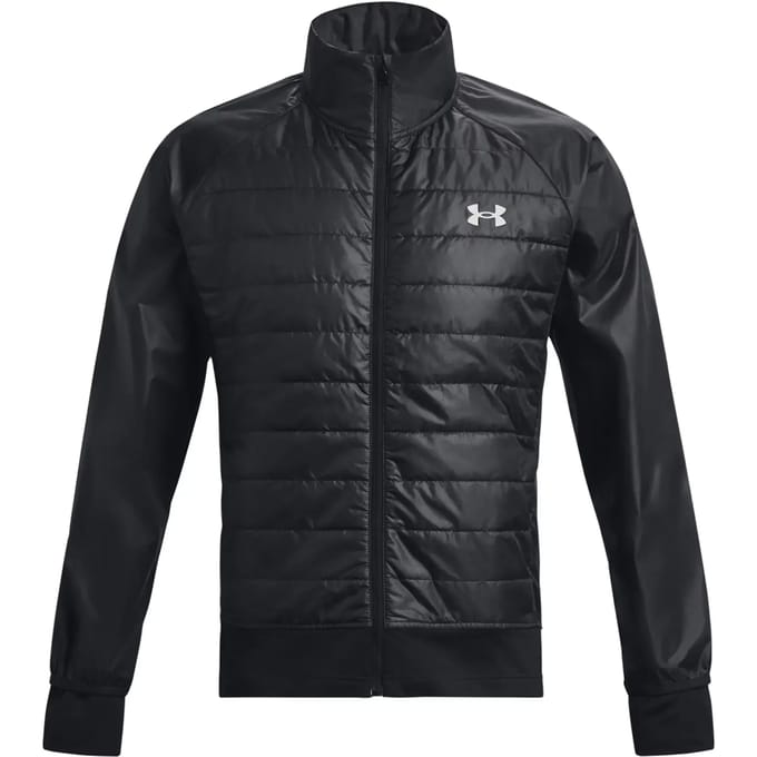 Under Armour Stormgeïsoleerde Hybride Hardloopjas, Zwart