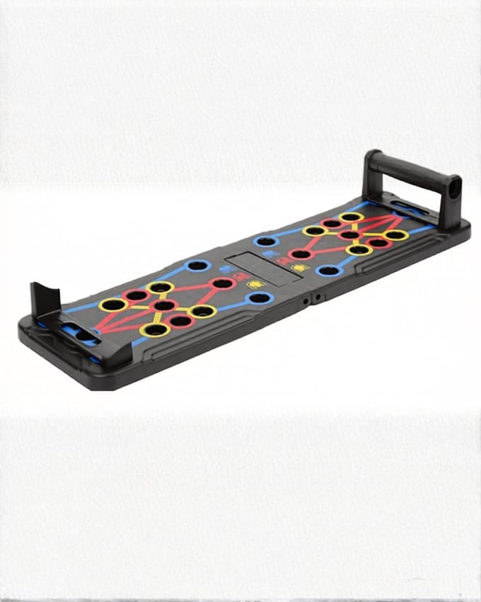 DnA® Push up Bord - Parallettes - Push up Board - Veelkleurig - 32cm x 19cm x 4cm