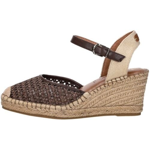 Tamaris - Sandalen Touwzool Donkerbruin 41