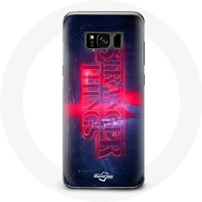 Hoesje - Stranger Things - Samsung Galaxy S8 Plus - Transparant - Flexibel - Telefoonbescherming