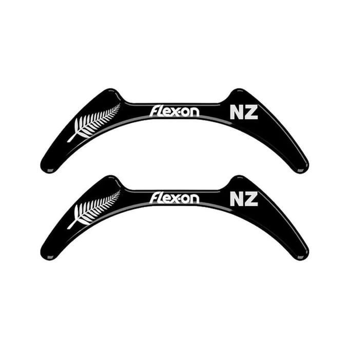 Stijgbeugel stickers Flex-On All Blacks