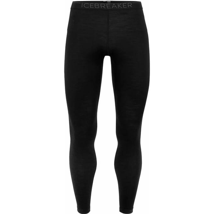 Icebreaker Mens 200 Oasis Leggings Black - L