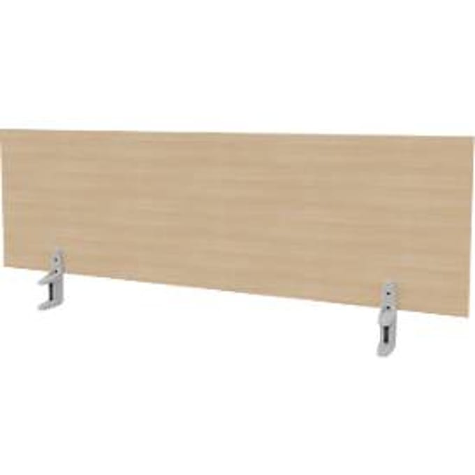 ARLON-OFFICE bureauscheiding, voor bureaus met B 1400 mm, eiken decor