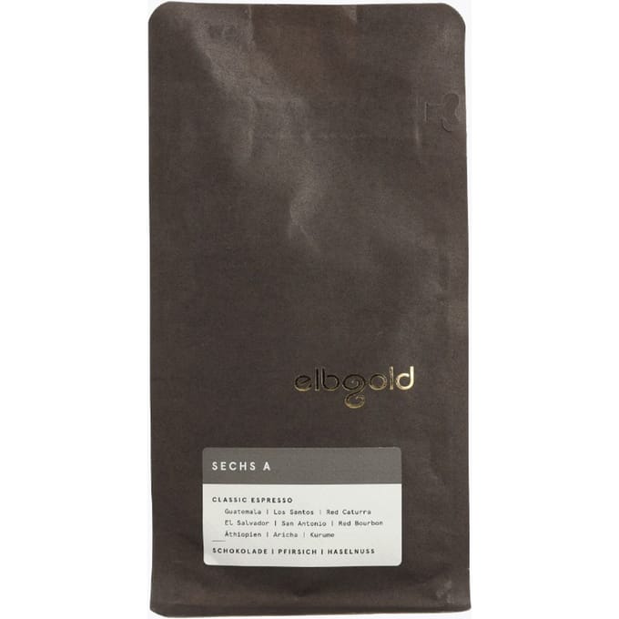 Elbgold Sechs A Classic Espresso 250g