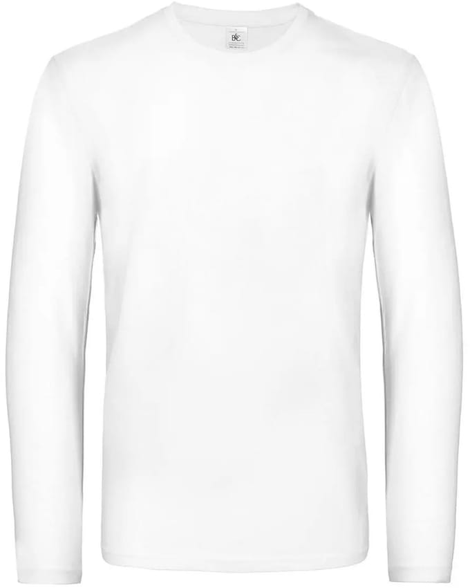 T-shirt met lange mouwen B&C E190