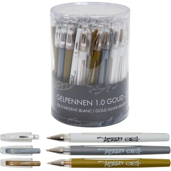 Gelpennen marvy 1.0, assorti