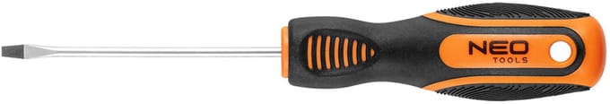 NEO Serie - Platte Schroevendraaier - 3.0 x 75 mm - Ergonomische Handgreep - Magnetische Punt