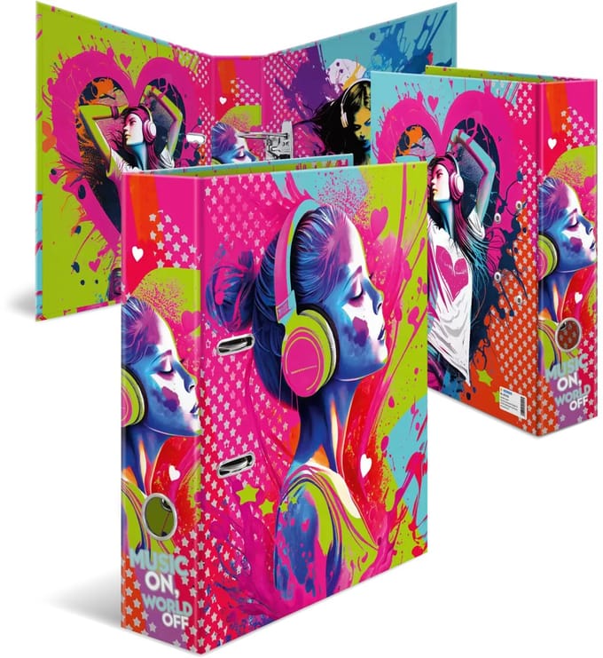 Thema-ordner A4 Music Girl