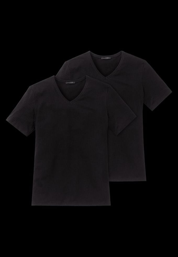 Schiesser Authentic heren t-shirt in 2-pack - maat 04/48