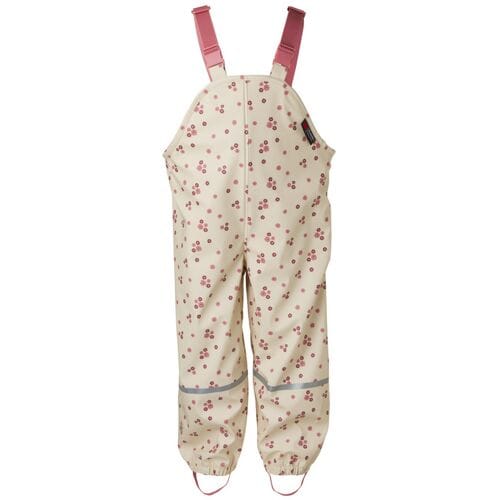 LUPILU Kinder regenbroek met bretels (Crème, 98/104)