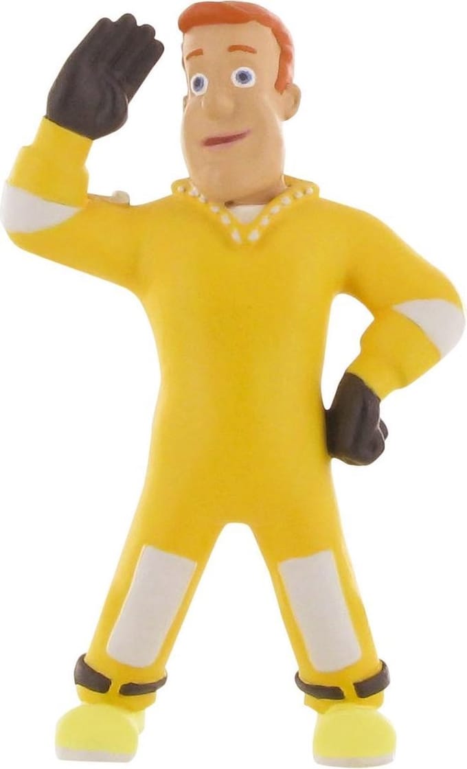 Comansi Speelfiguur Fireman Sam: Rescue 8 Cm Blauw/geel