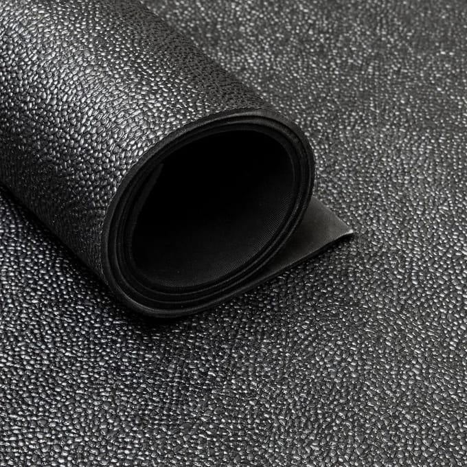 IVOL Rubber loper / rubbermat op rol Rijstkorrel 3mm - Breedte 150 cm - strekkende meter