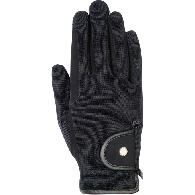 Kinderrijhandschoenen HKM Professional Nubuk