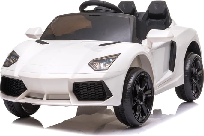 Elektrische kinderauto Speedy 12V Wit