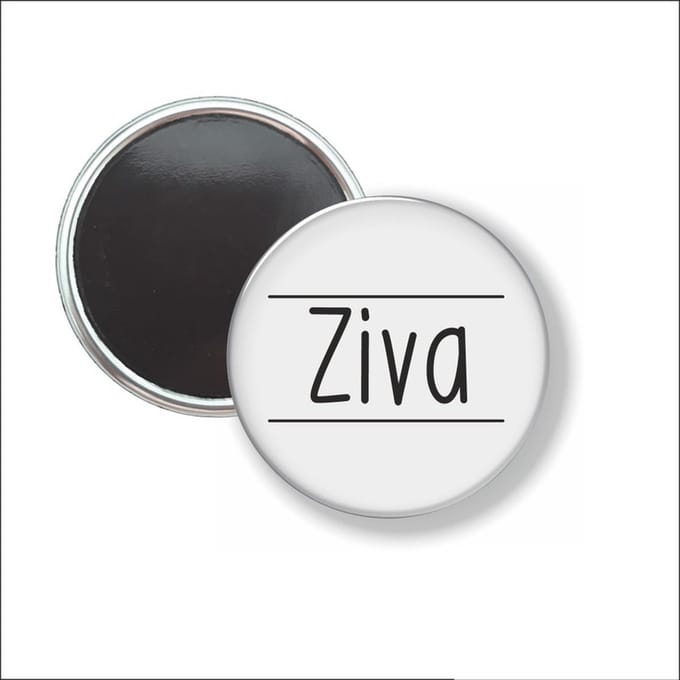Button Met Magneet 58 MM - Ziva - NIET VOOR KLEDING