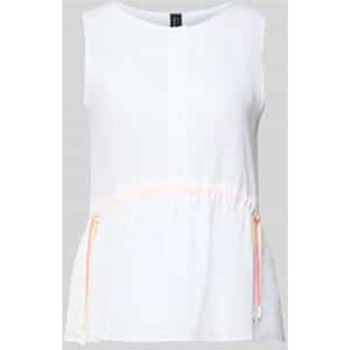 regular fit top met tunnelkoord