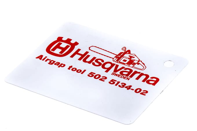 Husqvarna voelermaat plastic 0,3mm