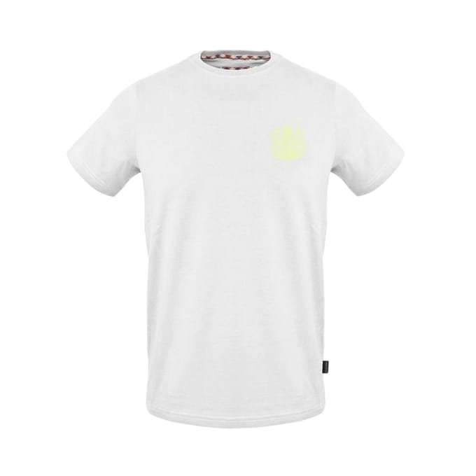 Aquascutum Heren Jersey Crew Hals T-shirt (Wit)