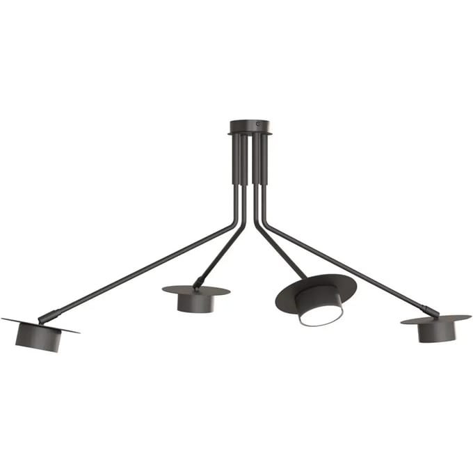 Plafondlamp met 4 lampen Emibig Lighting Mizu
