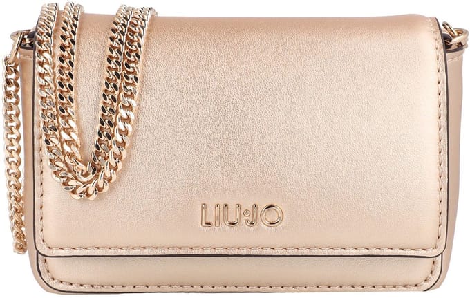 LIU JO schoudertas Caliwen ECS Crossbody Bag Light Gold goudkleurig
