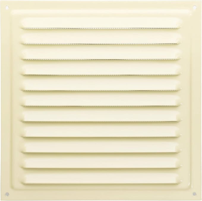 Ventilatierooster voor optimale luchtcirculatie - 20 x 20 cm, beige