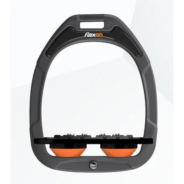 Plat Ultra Grip Anthraciet/Zwart/Oranje Flex-On Green Composite
