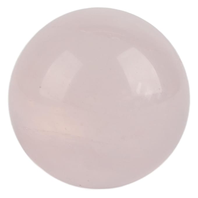 1 pièce Sphère en Pierre Naturelle Quartz Rose Rose Cristal Guérison white