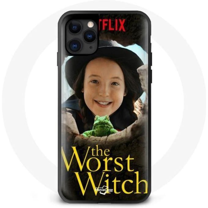 Coque - maniacase - Iphone 11 Pro - Sorcière Maladroite - Protection - Souple noir
