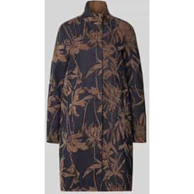 relaxed fit lange jas met viscose,