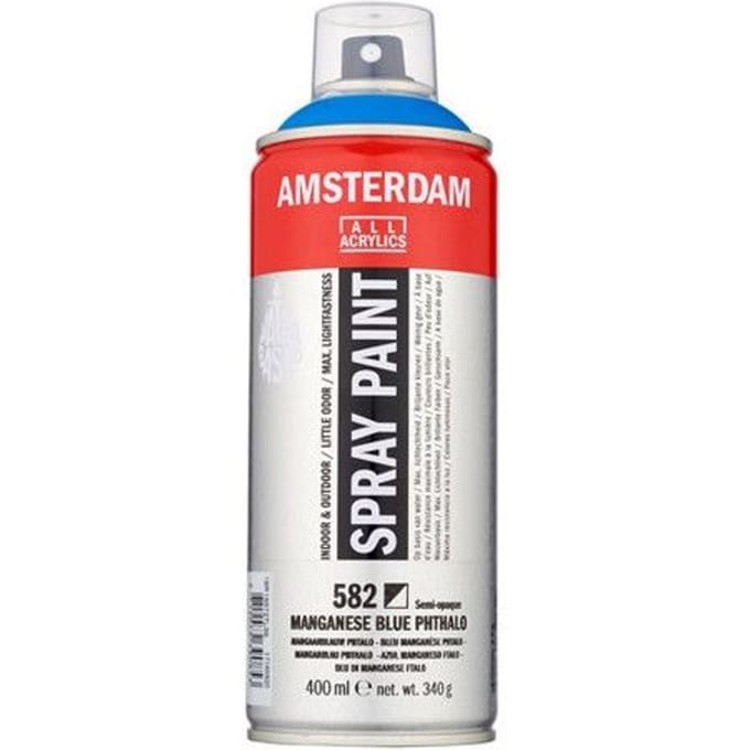 Spraypaint - 582 Mangaanblauw Phtalo - Amsterdam - 400 ml