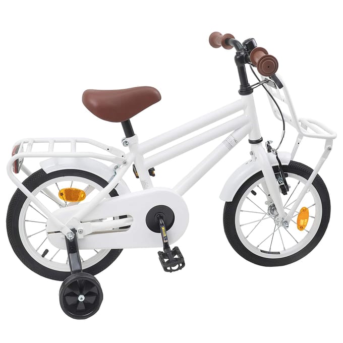 vidaXL - Kinderfiets - 12 - Inch - voor - 2-4 - jaar - oud - Wit