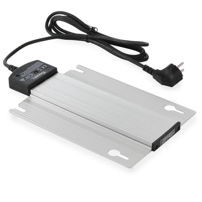 HENDI Elektrisch verwarmingselement – stabiele warmte – 230V/380W – 300x200x40 mm